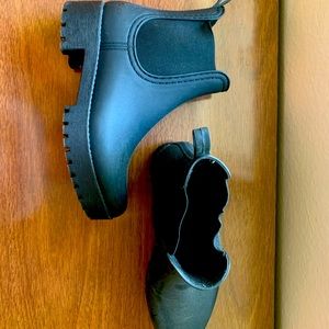 Jeffrey Campbell Cloudy Rain Boots 7